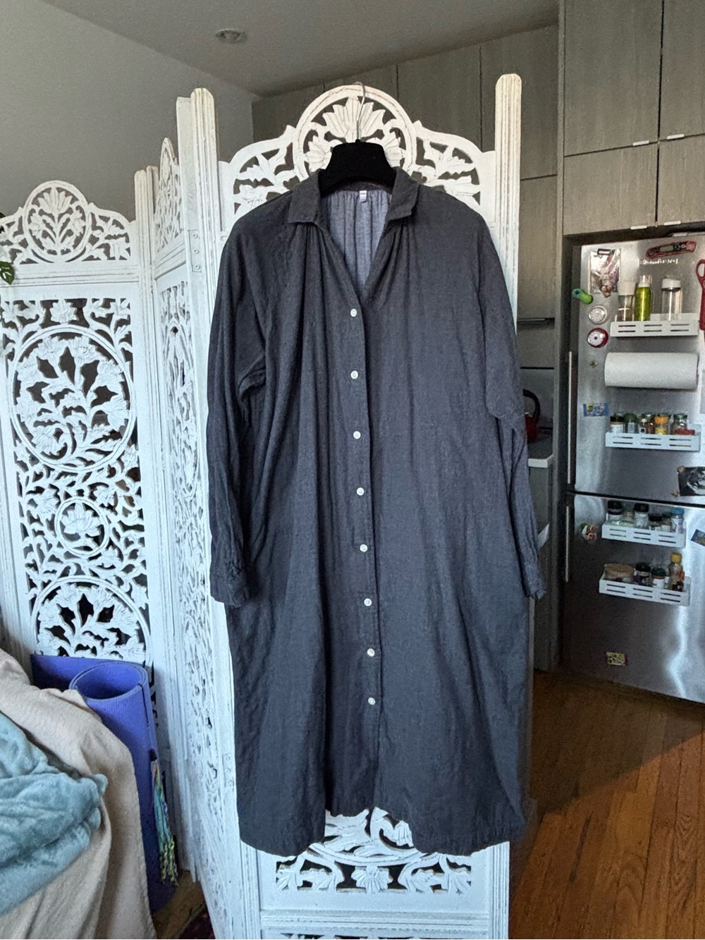 Muji double gauze tunic/dress